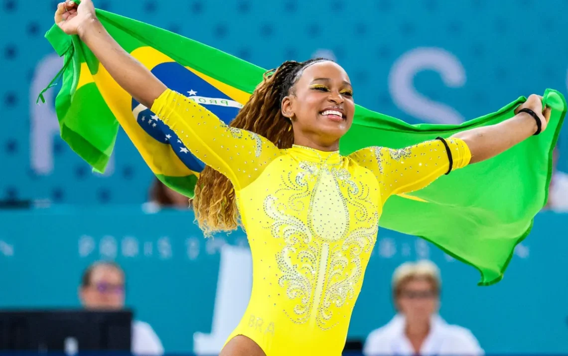 atleta, maior, medalhista olímpica, brasileira, ginástica artística;