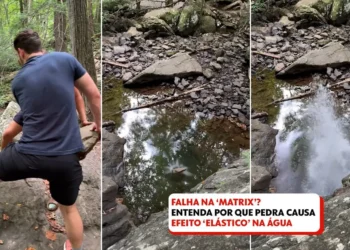 cena, esquisitíssima, fenômeno, vídeo; ;