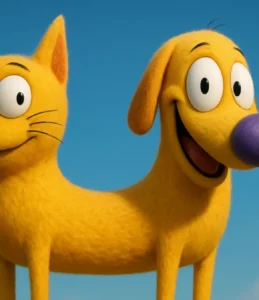 CatDog 1998 Nickelodeon Peter Hannan gato cachorro corpo irmãos