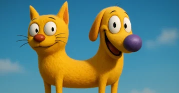 CatDog 1998 Nickelodeon Peter Hannan gato cachorro corpo irmãos