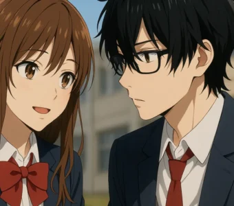 Horimiya anime CloverWorks romance escola Hori Miyamura segredo