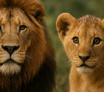 O Segredo Disney: Simba e Mufasa e Suas Expressões Reais!