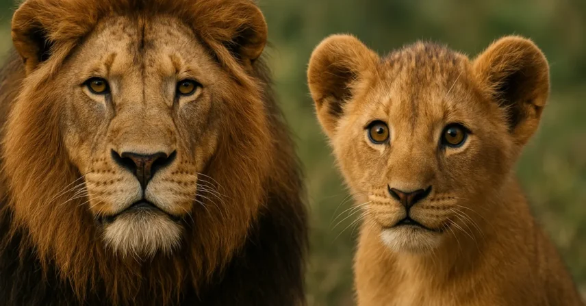 O Segredo Disney: Simba e Mufasa e Suas Expressões Reais!