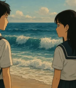 Ocean Waves Tomomi Mochizuki Ghibli drama estudantes nostalgia