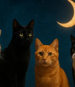 Sonhar com 4 gatos: simbolismos e recados