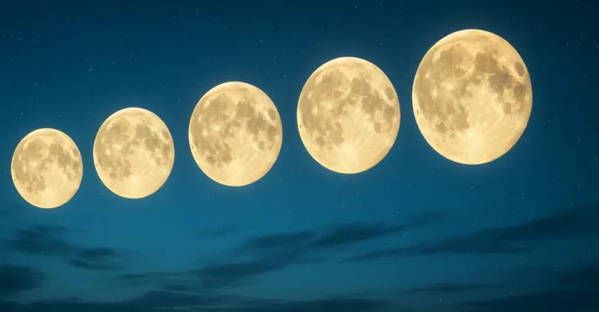 Sonhar com 5 luas no céu: interpretação espiritual