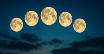 Sonhar com 6 luas no céu: interpretação e energia