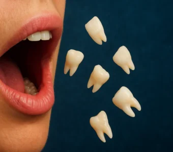 Sonhar com 8 dentes caindo: significados e avisos