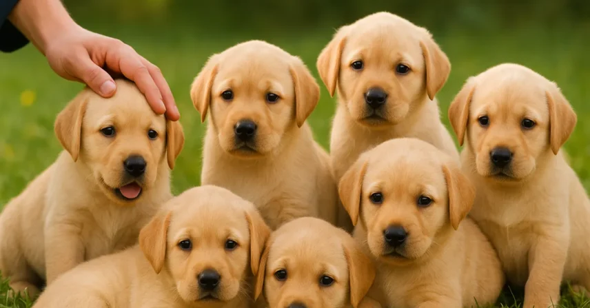 Sonhar com 8 filhotes de cachorro: interpretação afetiva