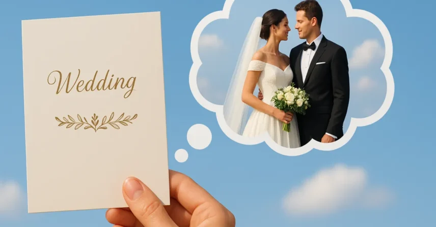 Sonhar indo em um casamento: significados e recados