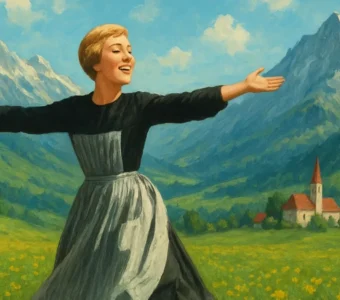 A Noviça Rebelde: Julie Andrews e a magia da Áustria