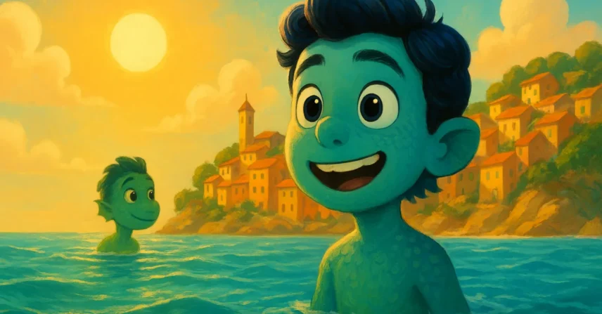 Luca: Monstros Marinhos, Amizade e o Verão Mágico na Itália
