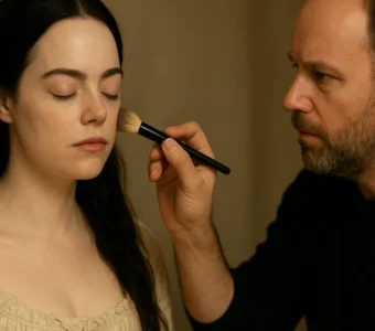 Pobres Criaturas: Bastidores incríveis de Emma Stone e Lanthimos!