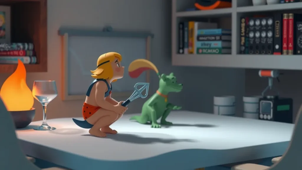 Como a animação de He-Man era produzida nos estúdios da Filmation