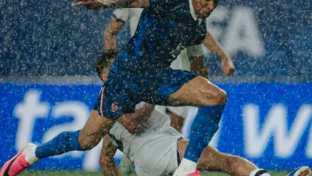 Brazil star Mbappé nets two as France beats Iraq in World Cup