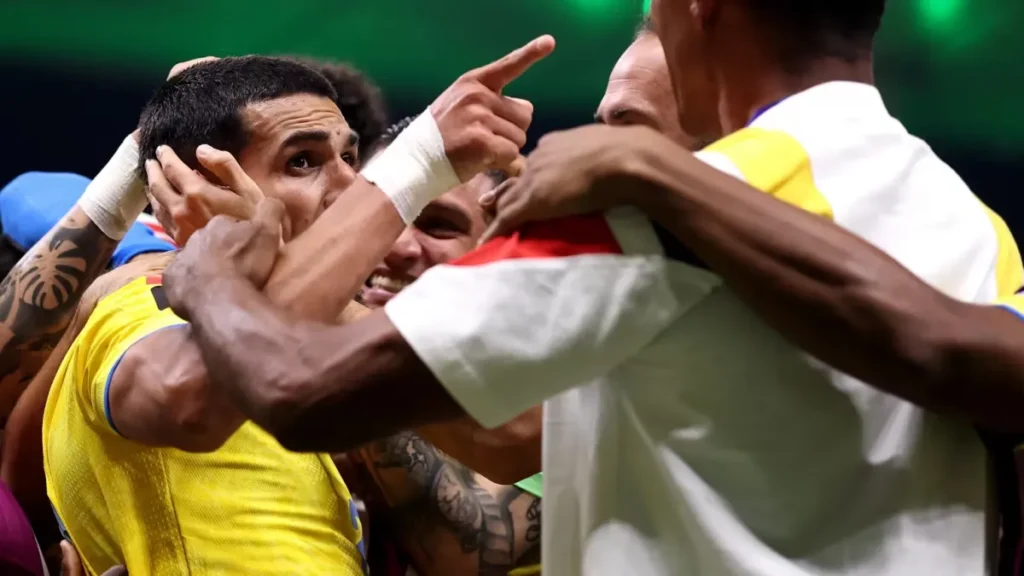 Brazil sees Colombia win Copa spot on Muñoz goal