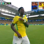 Brazil Headed to Victory as Vini Jr Scores Against Scotland