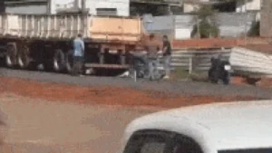 Brazil Man Hides in Truck From Cops to Avoid Arrest